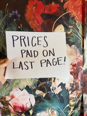 I List My Prices Paid!